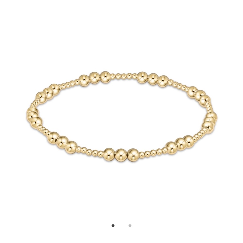 Enewton Gold Beaded Bracelet